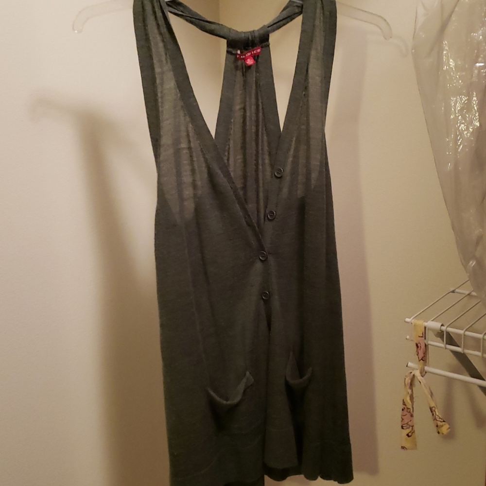 Forest greet layering light vest